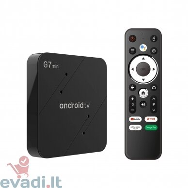 Android TV BOX G7 mini 2GB+16GB DDR (S905W2) ATV UI Android 11.0