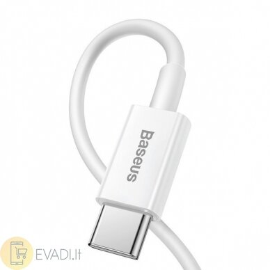 Baseus Superior serija | „USB-C Lightning“, skirtas „iPhone“ energijos tiekimui 20W 18W | 1.0 m 2